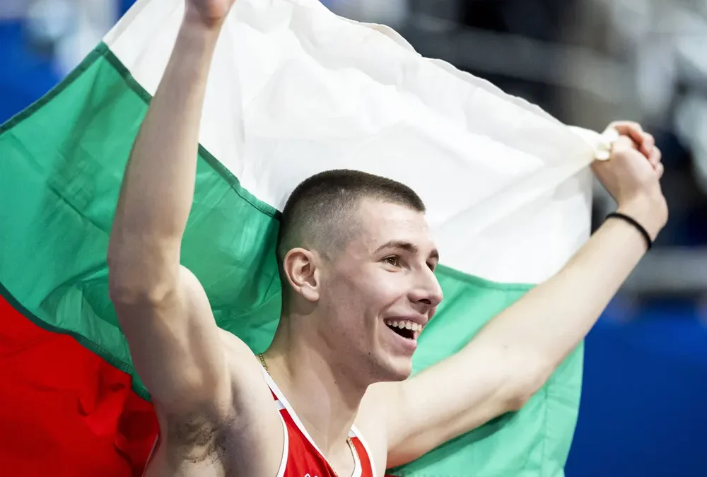 Bozhidar Saraboyukov is the new European long jump champion